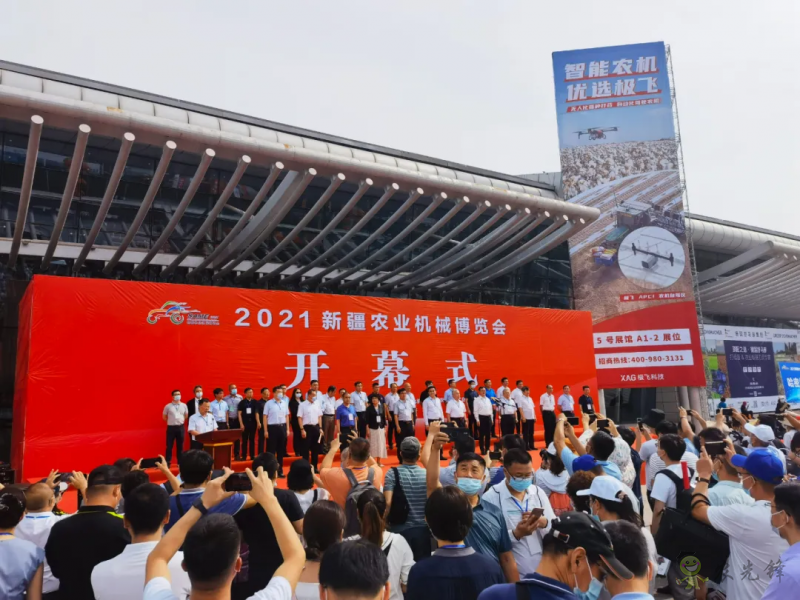 亮相新疆農機展,極飛展示棉花智能化生產硬核實力
